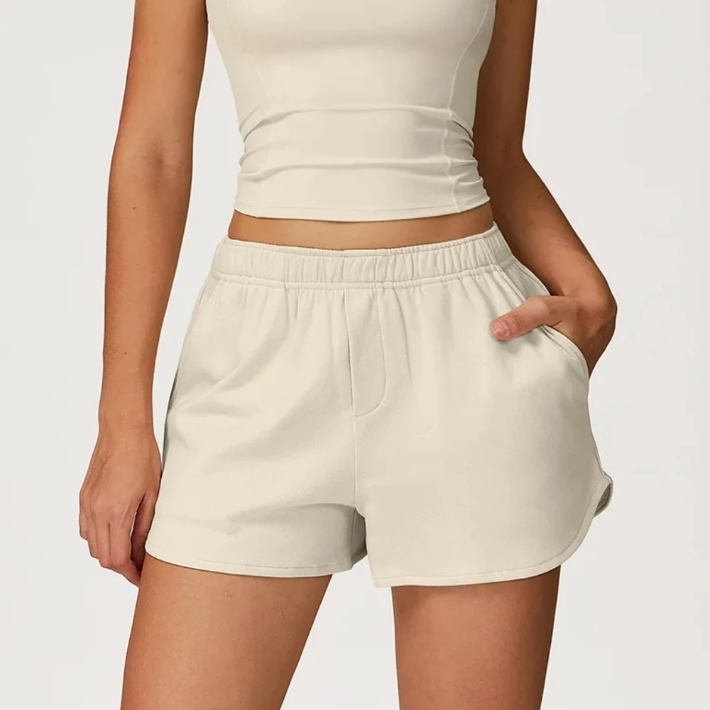 Autumn Yoga Shorts … - image