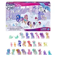 Hasbro My Little Pony toys set Snow Party Countdown Twilight Sparkle Rainbow Dash Action figure model Girl's Birthday Gift Box