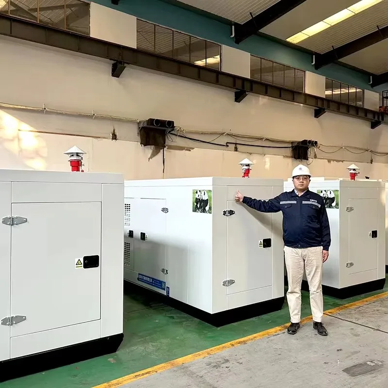 Customized Silent Type For Diesel Generator With Auto Start And ATS 50-700kW 1500rpm 110-480V 50/60Hz Water Cooled