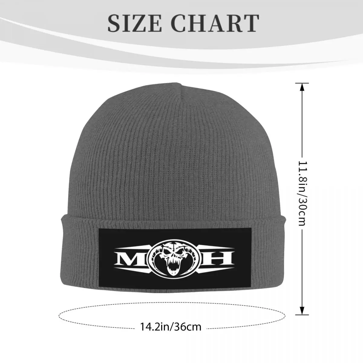 Masters Of Hardcore Of A Dutch Hardcore Warm Knitted Cap Fashion Bonnet Hat Autumn Winter Outdoor Beanies Hats for Unisex Adult