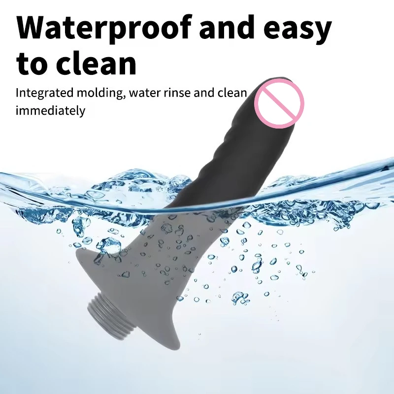 Silicone Enema Shower Analdusche Rectal Lavement Anal Shower Syringe Douche System Vaginal Cleansing Anal Ducha Enema Cleaner