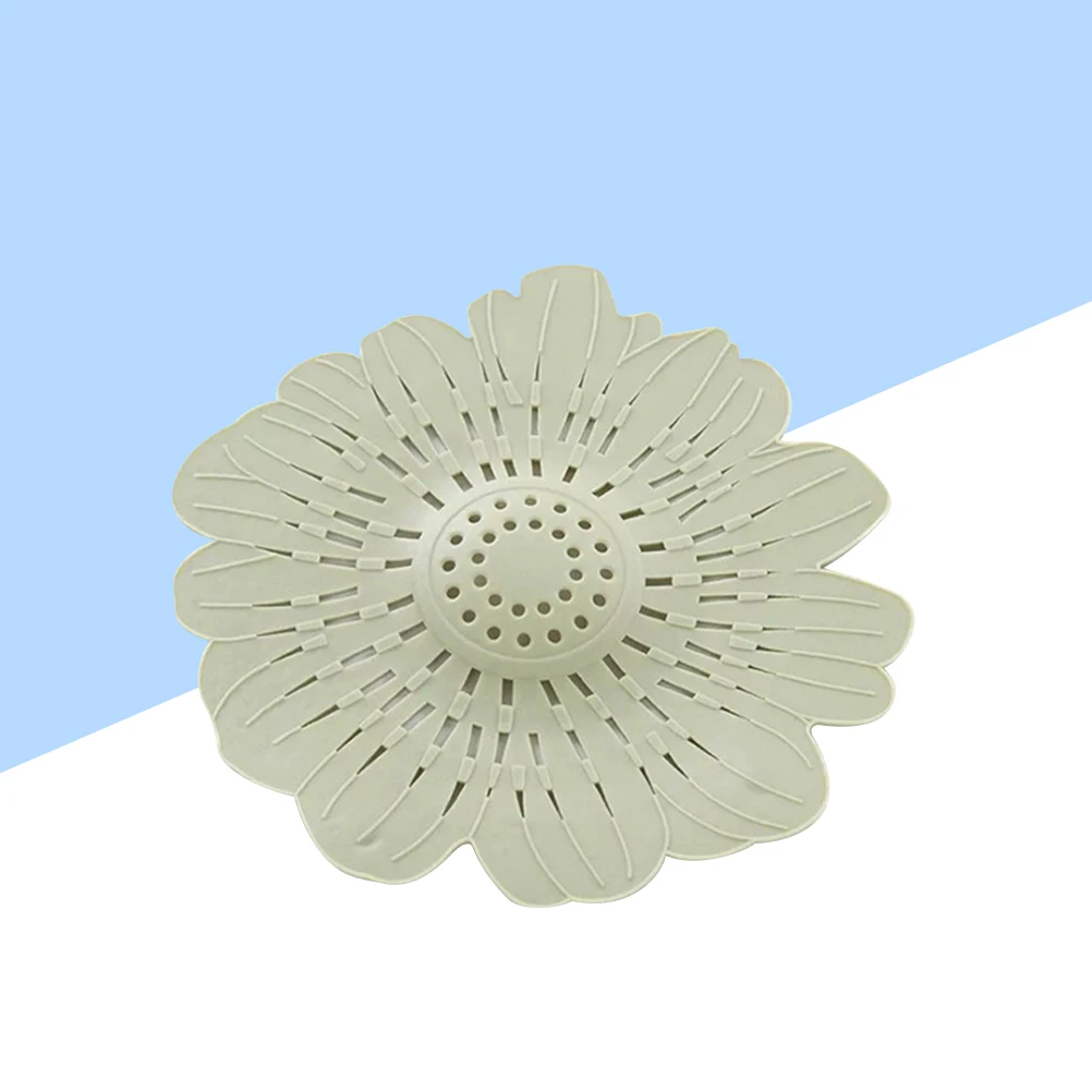 

【Green】 Silicone Sink Strainer Anti-Clogging Drain Filter Hair Catcher Kitchen Waste Residue Strainer For Bathroom Kitchen