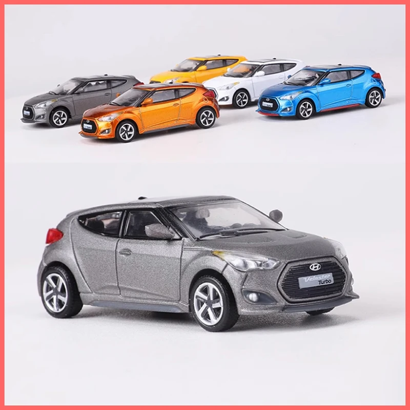 

SHADOW 1:64 Scale Veloster Turbo Alloy Simulation Car Model Collection Decorated Holiday Gifts Toys Souvenir Static Display