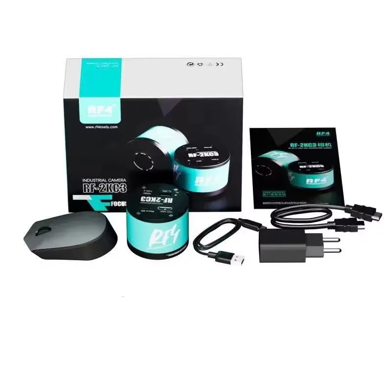 

TLF RF-2KC3 Full HD 2K 1080P Output Magnifying Glass Video Recording New Industrial Video Three-mesh Microscope