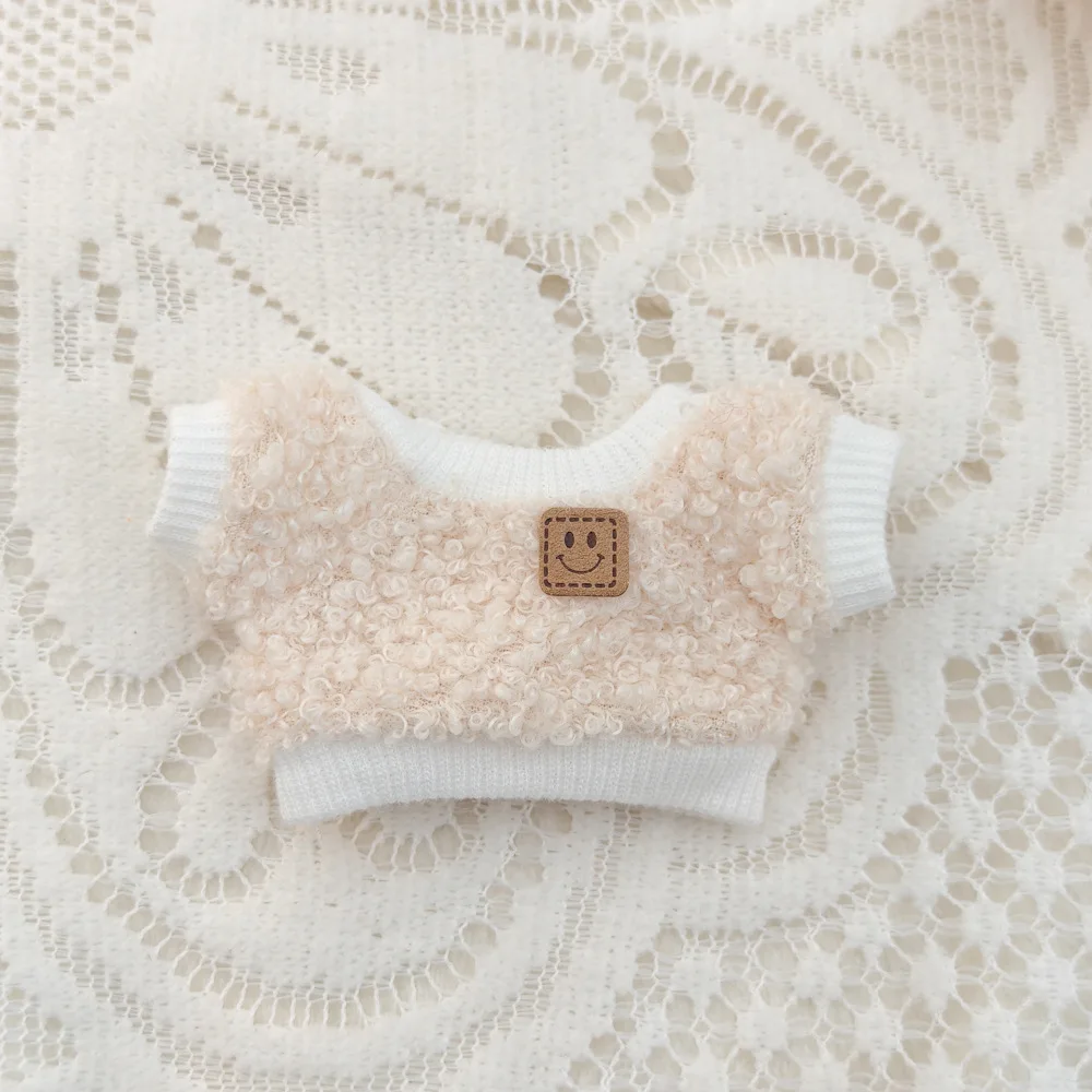 

Милая кукла-футболка, одежда высокого качества ярких цветов, мини-мини-одежда, костюмы, игрушки, аксессуары, хлопковая кукла 10 см