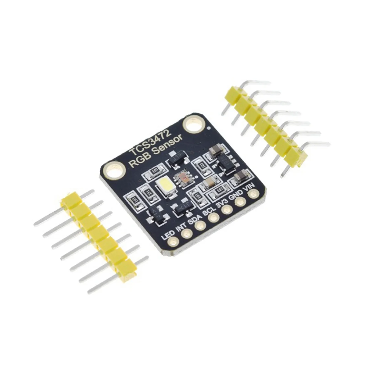 TCS34725 Color Sensor TCS3472 RGB Sensor Color Recognition Module RGB Development Board IIC for Arduino STM32,Square