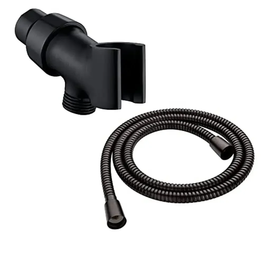 

Гибкий душевой шланг 69 дюймов с латунным держателем насадки для душа и маслянистой бронзовой отделкой Прочный высококачественный дизайн Универсальное использование