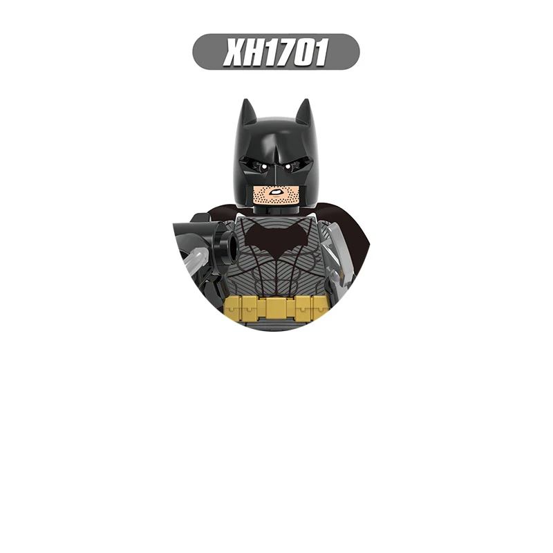 HEROCROSS X0312 Hero Building Blocks Action Anime Figure Batman Wonder Woman Dolls Image Puzzle Assembly Toy Bricks Kid Toys