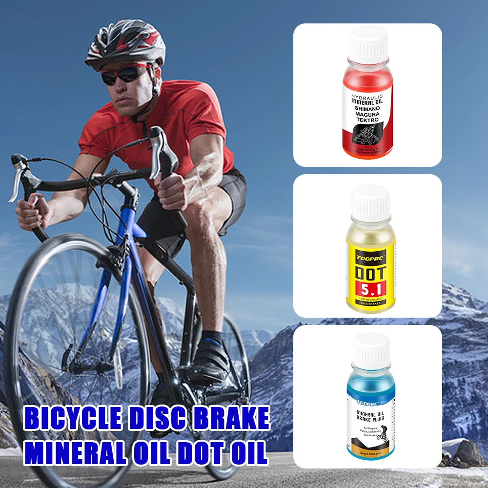 Bicycle Brake Oil Anti-dry Smooth Mountain Bike Hydraulic Oil Cycling Equipment Bike Tools & Maintenance Bike Lube MC889