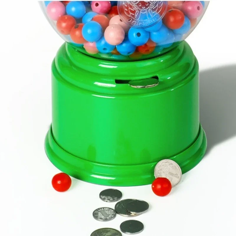 Candy Machine Gumball Dispenser Piggy Coin Sorter Money Box Pink Candy Dispenser Children\'s Birthday Party Decoration Gift