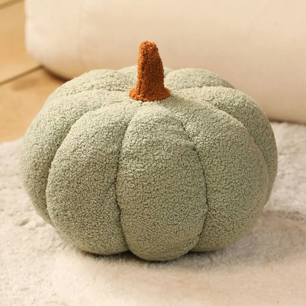 Halloween Decoration Cotton Pumpkin Pillow Cute Soft Pumpkin Pillow Simulated Pumpkin Soft Back Cushion