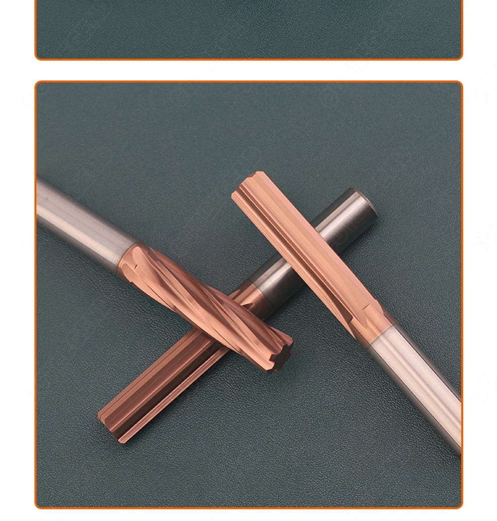 H7 Hartmetall-Maschinenreibahle, spiralförmig, gerade, 6,1 6,2 6,3 6,4 6,5 6,6 6,7 6,8 6,9 mm, 6-schneidig, CNC-Aufspannreibahle für Durchgangs- und Sacklöcher – Detail 14