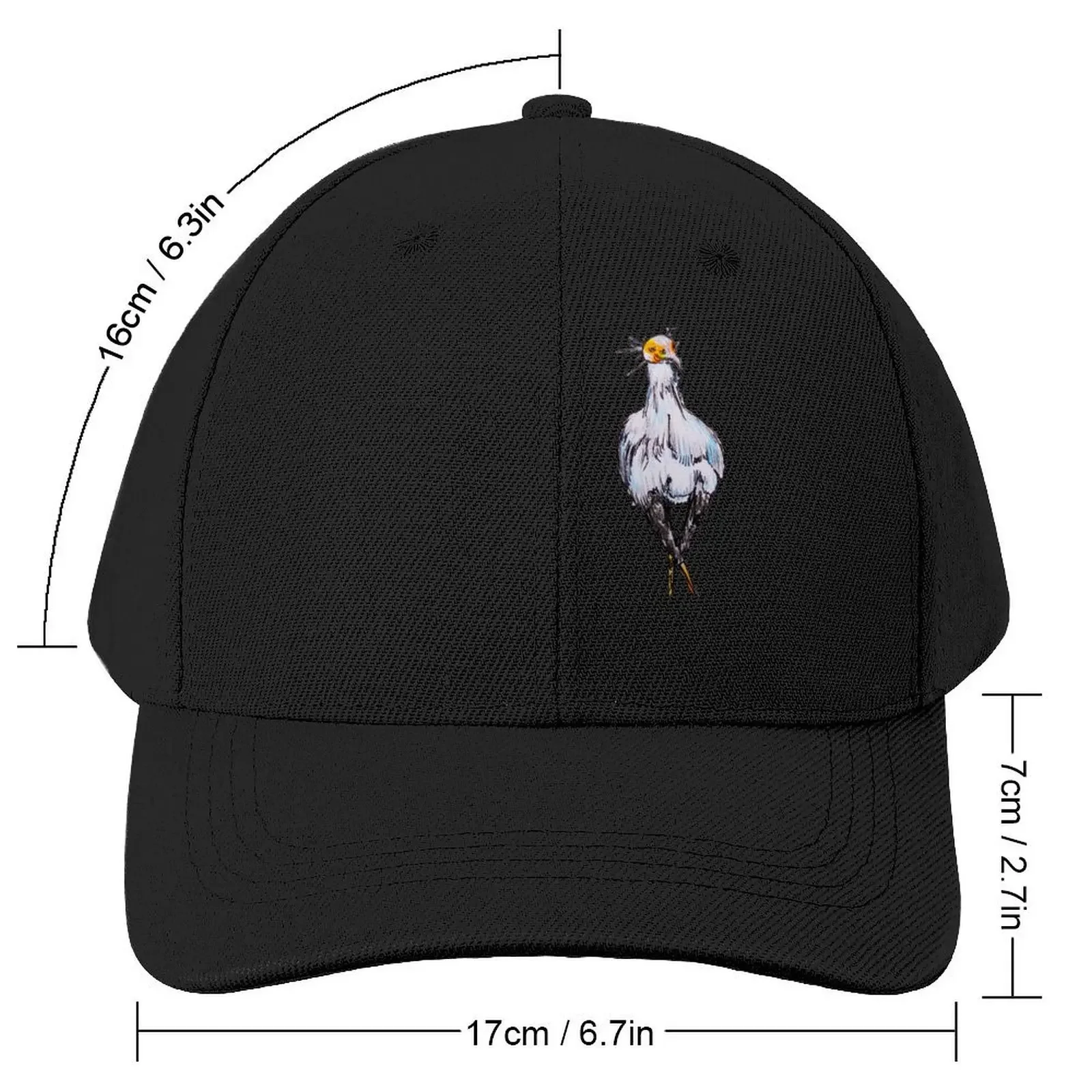 secretary bird Baseball Cap Hood summer hat New Hat Women Men's