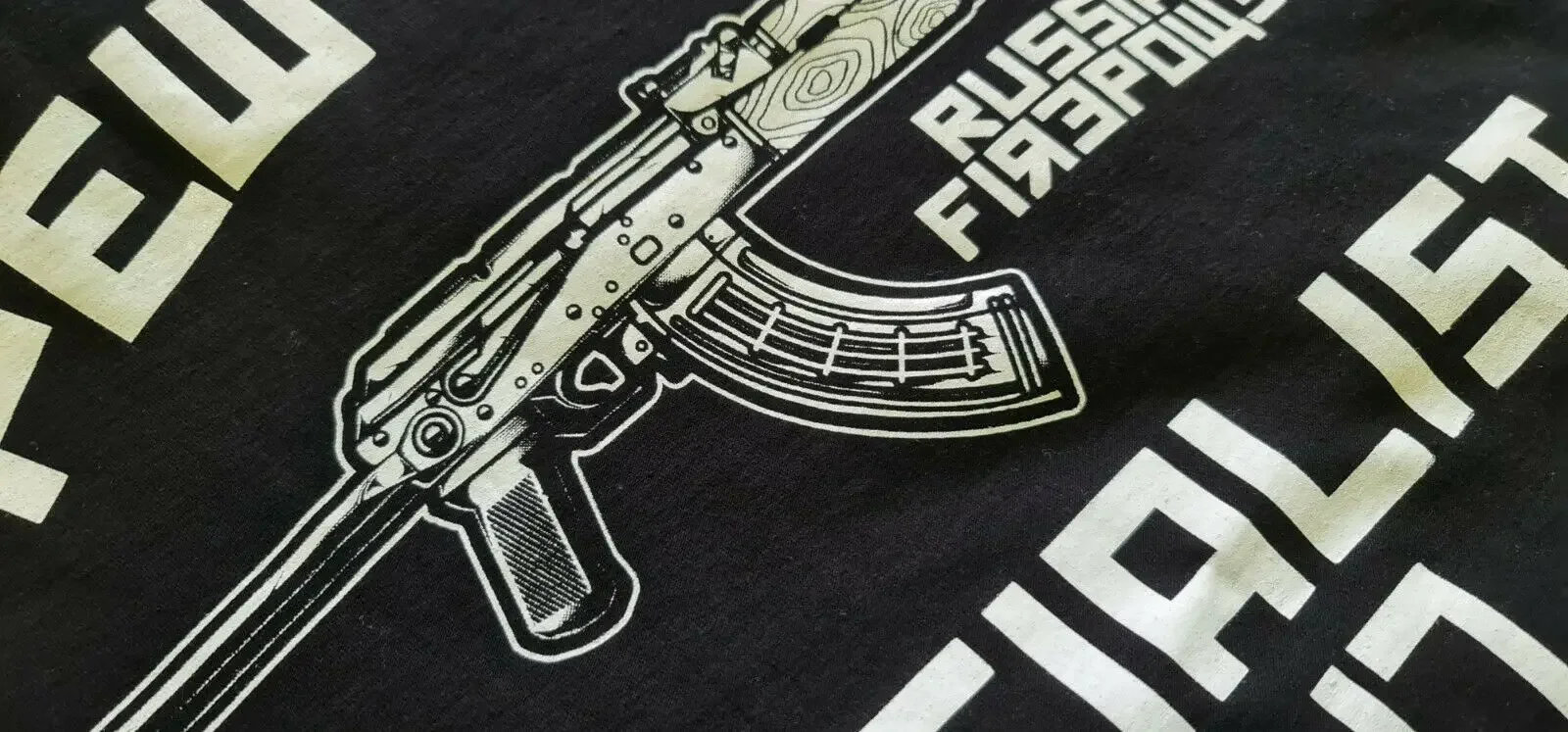 PEW-PEW Kalaschnikow AK-47 Assault Rifle T-Shirt 100% Cotton O-Neck Short Sleeve Summer Casual Mens T-shirt Streetwear