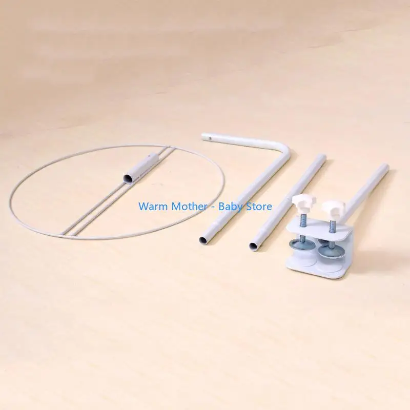 조정 가능한 모기장 스탠드 클립온 유아용 침대 캐노피 홀더 랙 모기장 부품 57QE