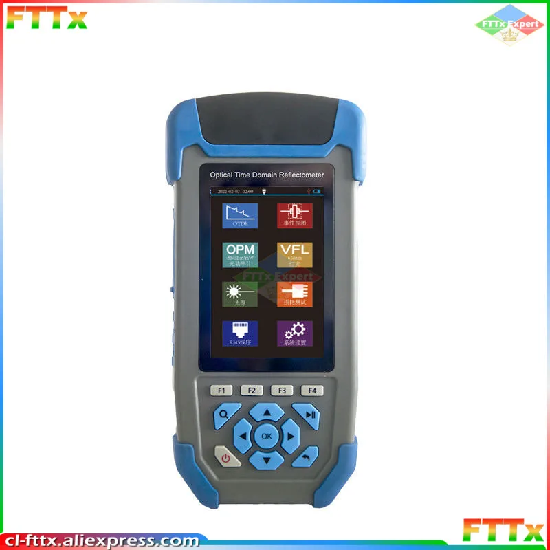 

Joinwit JW3302SJ FTTH OTDR Optical Time Domain Reflectometer 1310/1550nm 26/24dB with 3.5inch Colorful LCD Screen