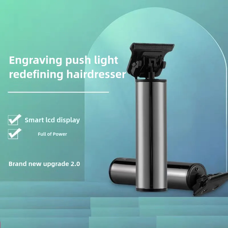 Men's Professional Hair Clipper USB Charging Hair Trimmer Electric Hair Cutting Machine Vintage Hair