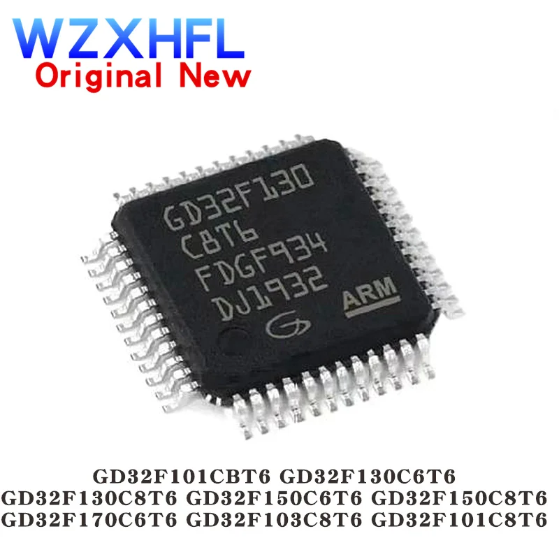 1Pcs GD32F101C8T6 GD32F101CBT6 GD32F130C6T6 GD32F130C8T6 GD32F150C6T6 GD32F150C8T6 GD32F170C6T6 GD32F103C8T6 QFP-48