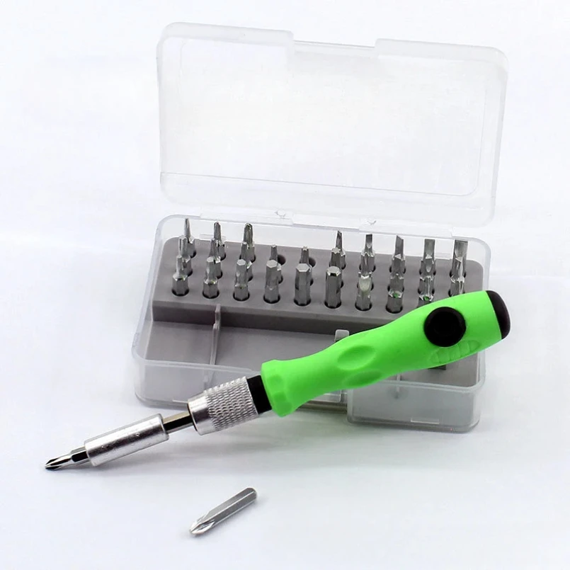 

Multipurpose screwdriver Tool Repair 32 In 1 Screwdriver Set Precision Mini Magnetic Screwdriver Bits Kit Phone Mobile