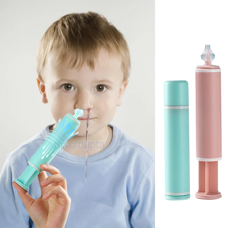 Baby Nose Washing for Children Baby Nose Cleaner Rhinitis Nasal Washer Needle Tube 60ML Nasal Aspirator Cleaner Syringe