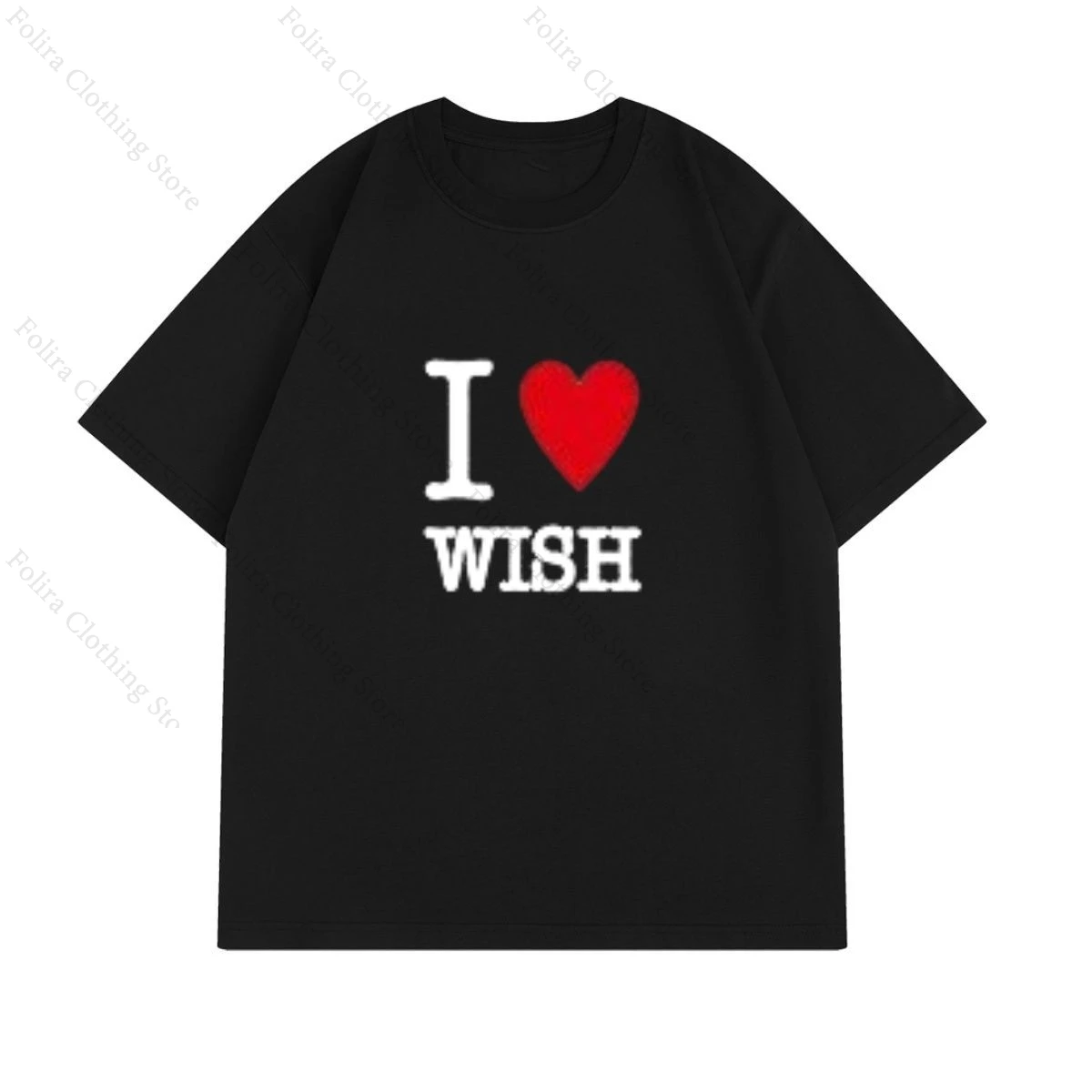 NCT WISH Oh Sion YUSHI Same T-shirt for Fans Printing Summer Tops