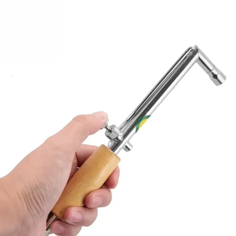 Adjustable Flame Gas Welding Gun with Wooden Handle, Welding Tool for Jewelry Making, Jewelry Processing Tool and Equipment