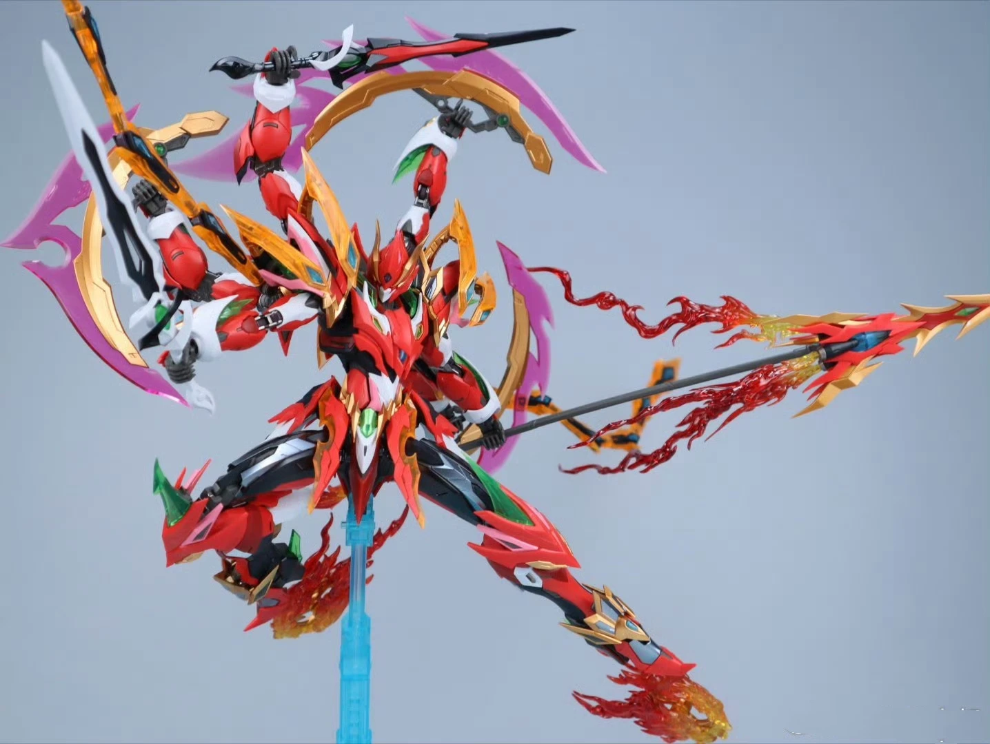 متوفر في المخزون المحرك النووي CAOREN MNP XH02 XH03 XH04 AOBING BAIQI سبيكة الهيكل العظمي 1/100 MG عمل الشكل لعبة تجميعها نموذج #6