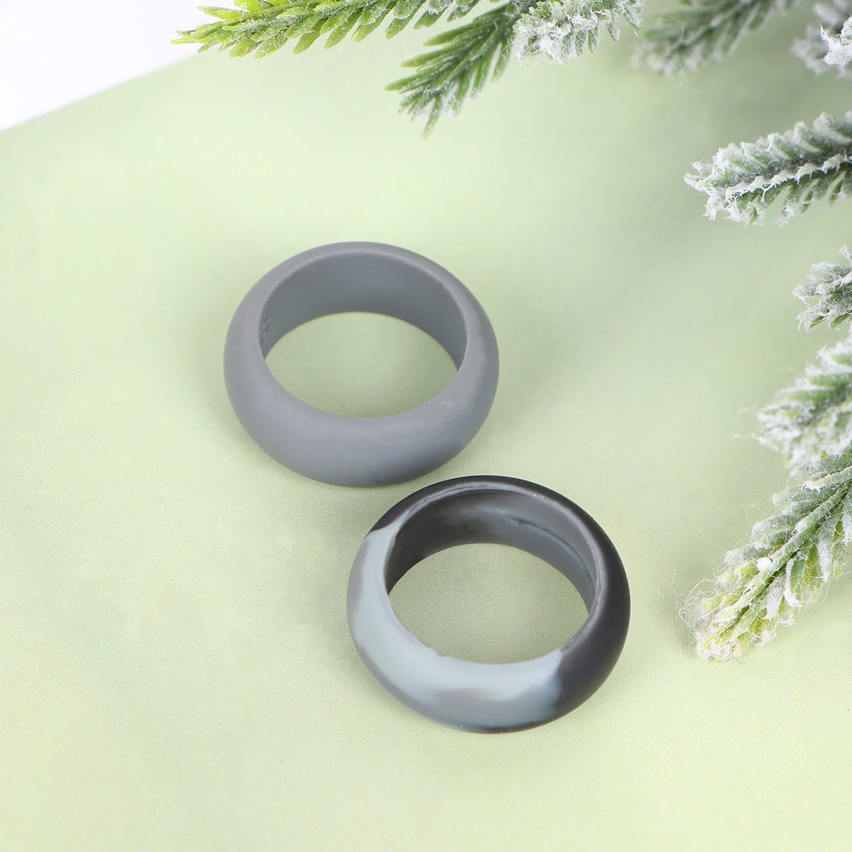 4 stuks siliconen ringen waterdichte sport trouwringen flexibele comfortabele sportschool buitengebruik niet-geleidende veiligheidsvingerbescherming