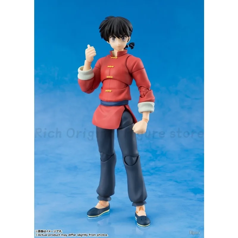 【Pre-sale】Original BANDAI SPIRITSS.H.F Ranma 1/2 -Saotome Ranma Anime Figure Model Toys Ornaments
