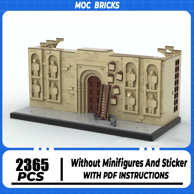 

Популярная модель фильма Moc, строительные блоки, Великий зал (часть 3), модель кирпича, сделай сам, сборка, строительная игрушка, подарок на праздник, день рождения