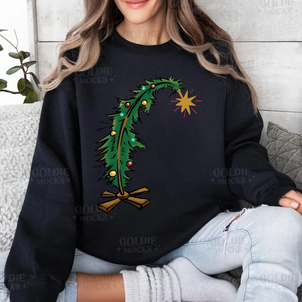 Christmas Tree Women Clothes Winter Sweatshirt's for Womens Green Christmas Tree Women's Clothing Holiday Cute Women's Clothing