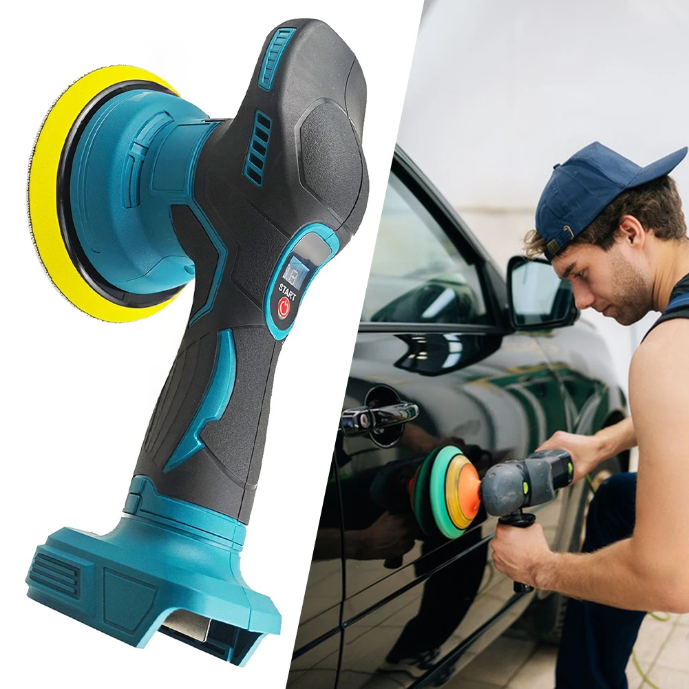 wireless-car-polisher-machine-18-20v-portable-cordless-polishing-wax-machine-with-4pcs-polishing-discs-for-car-maintenance
