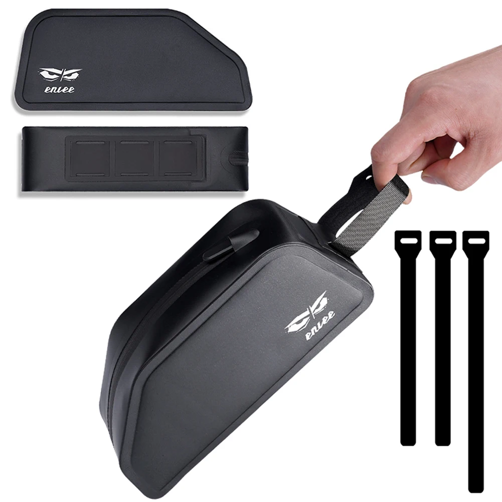 

1.5L Bicycle Top Tube Bag Waterproof Cycling Tools Storage Bag TPU Bike Top Frame Bag for MTB Road Bike Accessories