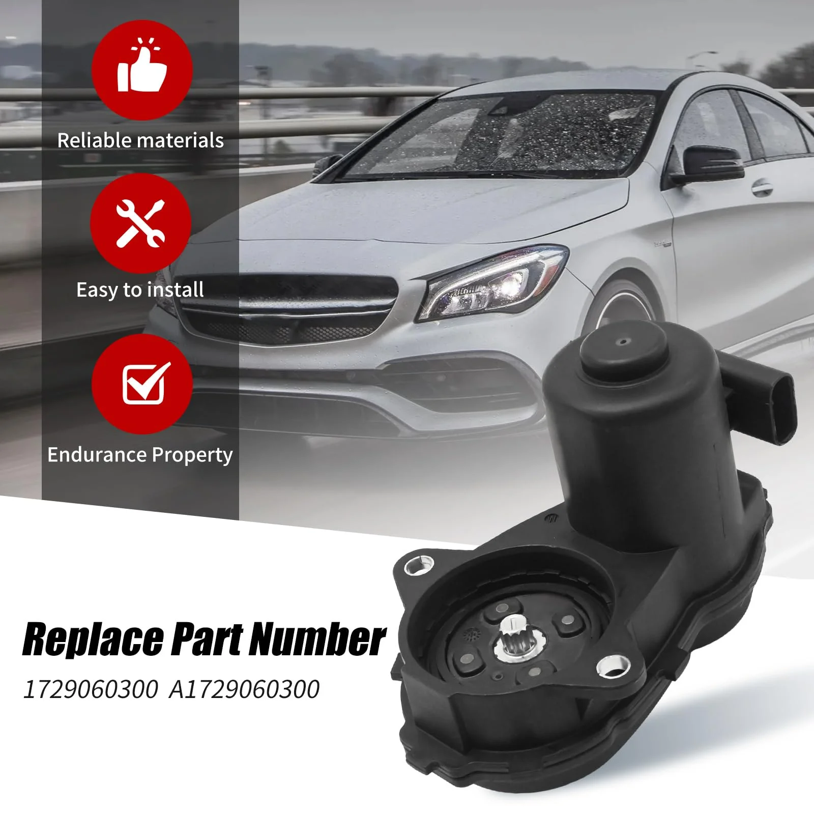 

For Parking Brake Repair Brake Caliper Motor OE Standard Plug-and-play Installation Plastic Metal Construction