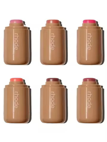 RHODE Makeup Cheek Blush Cream Blusher Stick Lip Gloss Phone Case For iPhone New Toast SALTY TAN Raspberry Espresso Lipstick INS