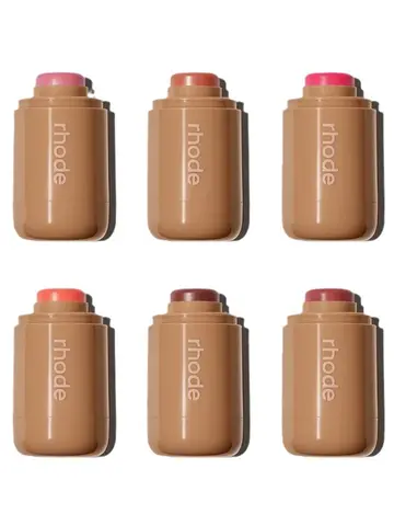 RHODE Makeup Cheek Blush Cream Blusher Stick Lip Gloss Phone Case For iPhone New Toast SALTY TAN Raspberry Espresso Lipstick INS