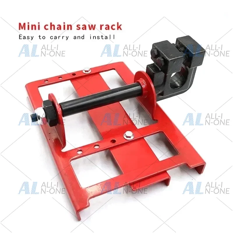 NEW  Mini Chainsaw Open Frame Wood Board Cutting Tools Durable Chainsaw Attachment Portable Lumber Cut Guide Milling Cutter