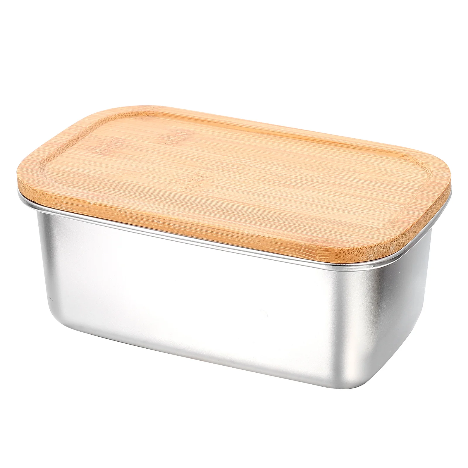 

Stainless Steel Food Storage Box Household Bento Case Multi Function Portable Lunch Box Sealed Cover Moisture Proof Dust Proof