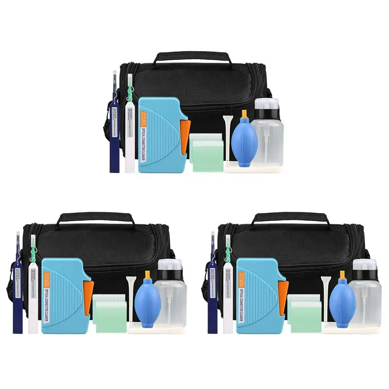 30 PCS Fiber Optic Cleaning Kit Optical Fiber Cleaner Tool With Fiber Cleaning Cassette For ST LC Connectors