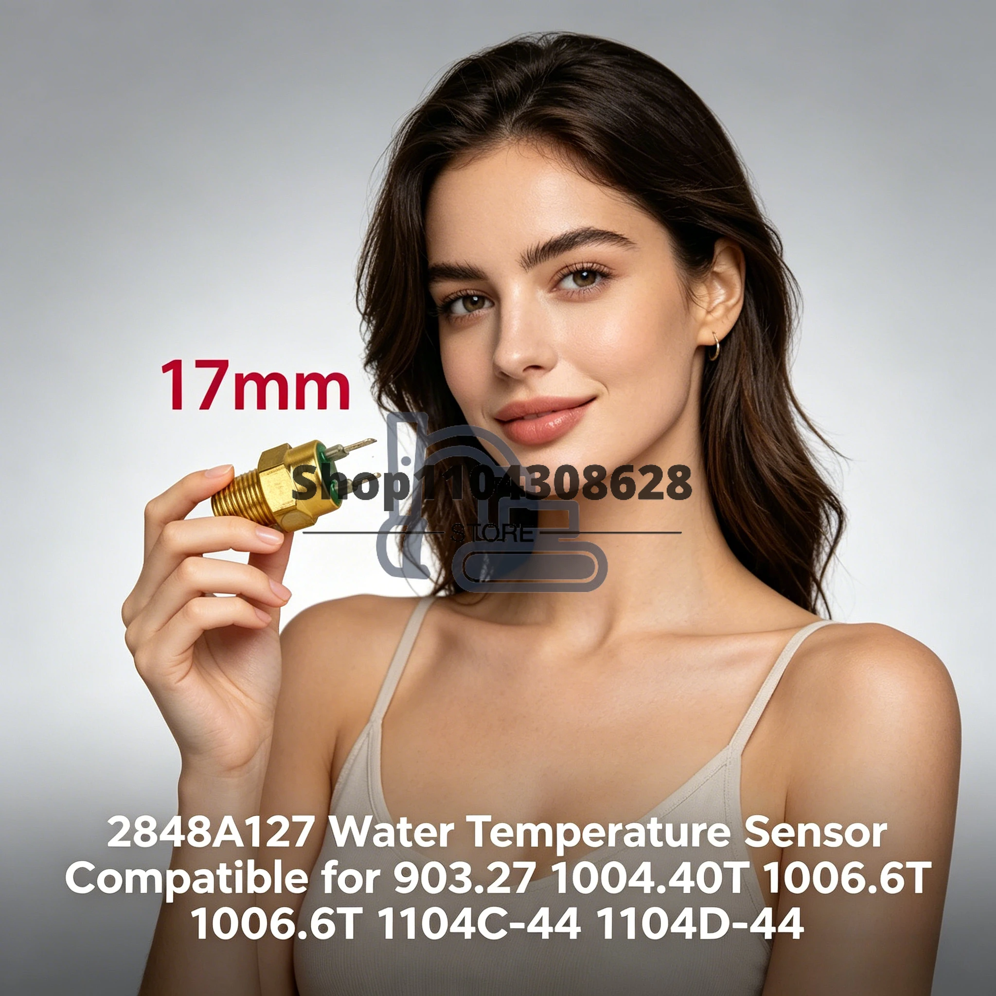 2848A127 Water Temperature Sensor Compatible for 903.27 1004.40T 1006.6T 1104C-44 1104D-44
