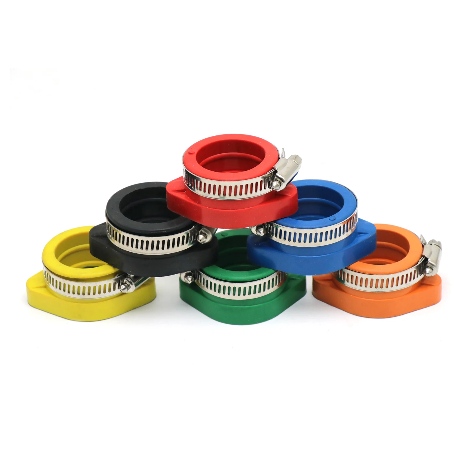 ZSDTRP For 21 24 26 28 30 32 34mm For OKO KEIHI PWK KOSO VM24 PE28/30 Carburetor Pit Dirt Bike Rubber Adapter Inlet Intake Pipe