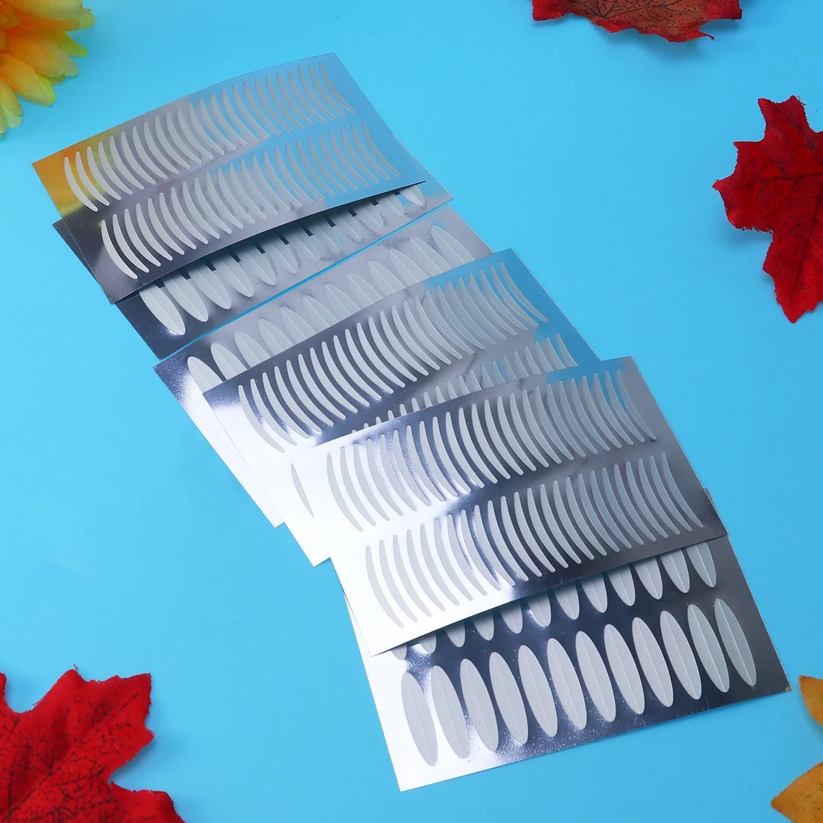 2112 قطعة من شريط الجفن المزدوج، ملصقات ألياف مقاومة للماء رفيعة للغاية وغير مرئية وقابلة للتنفس، مظهر طبيعي، سهلة الاستخدام للنساء #6