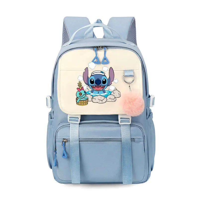 Lilo And Stitch Backpack Cartoon Book Bags Boys Girls School Bag Laptop Rucksack Cartoon Anime Knapsack School Gifts