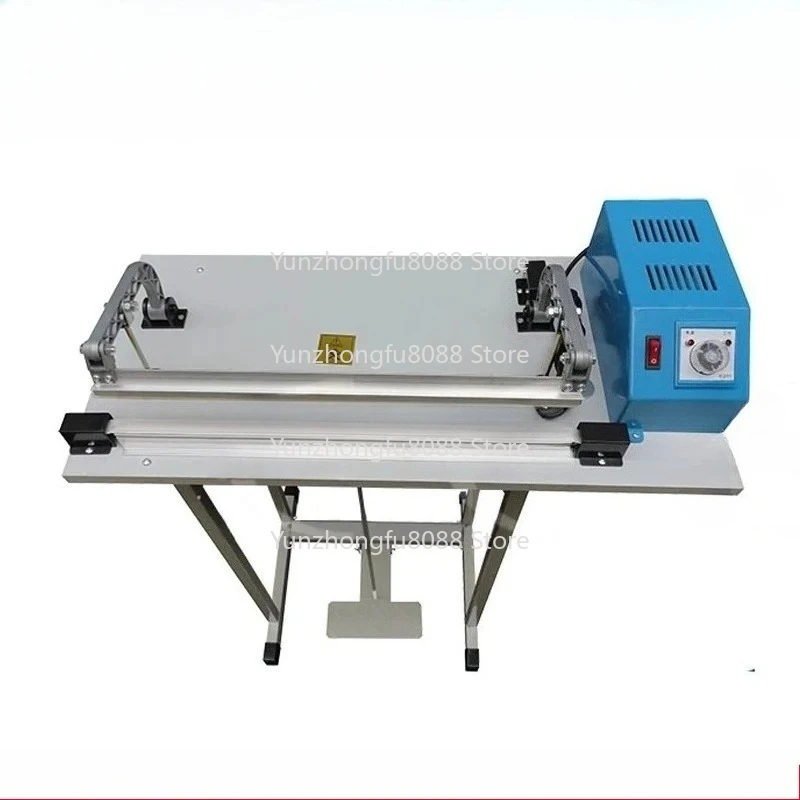 Floor Type Foot Pedal Impulse Sealer 700mm SF-700 Plastic Bag Sealing Machine Heat Bag Sealer Stand Packing Machine