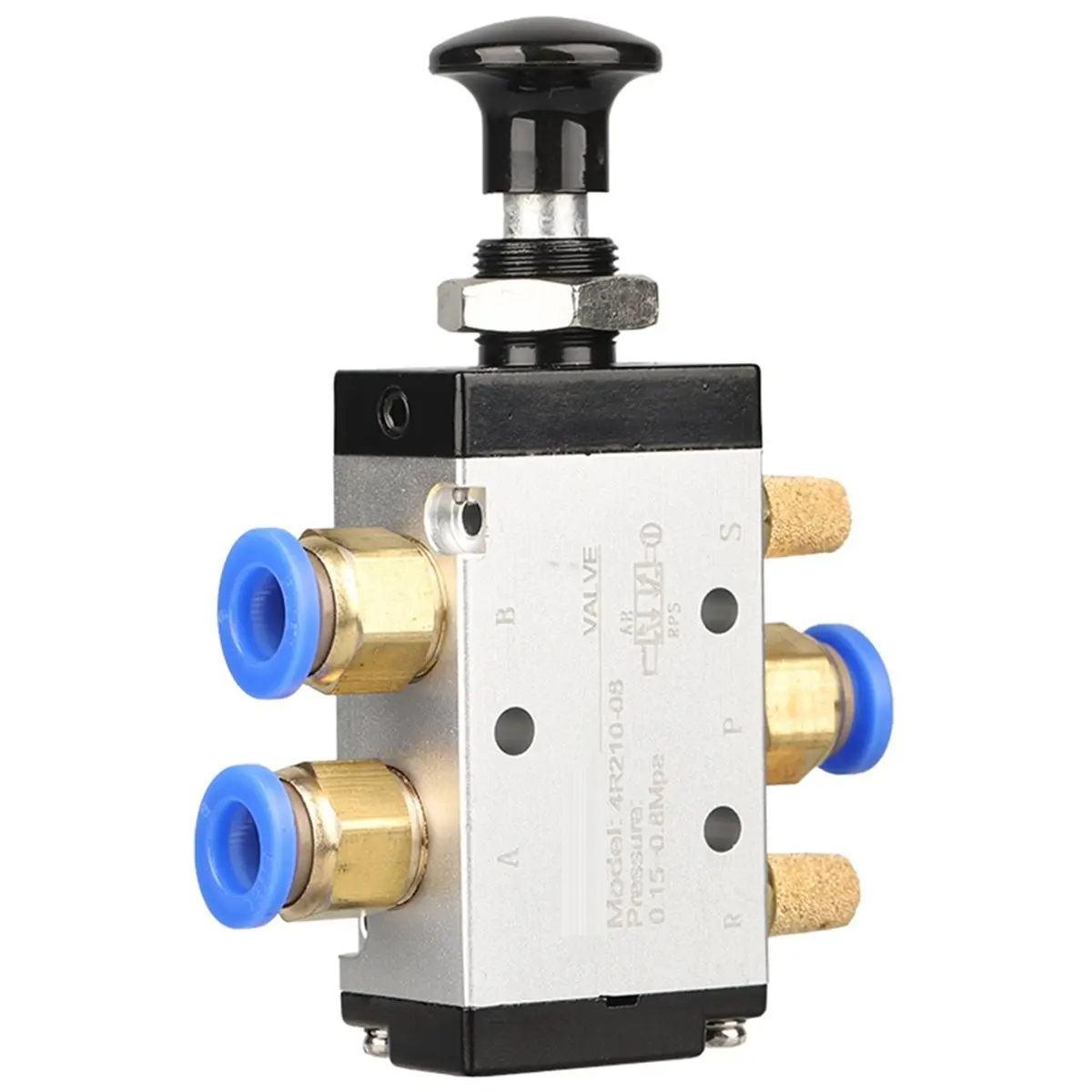 ABLG & 4R210-08 Manual Valve 2 Way 5 Position Push and Pull Pneumatic Switch of Directional Valve 4R310-10 3R310-10