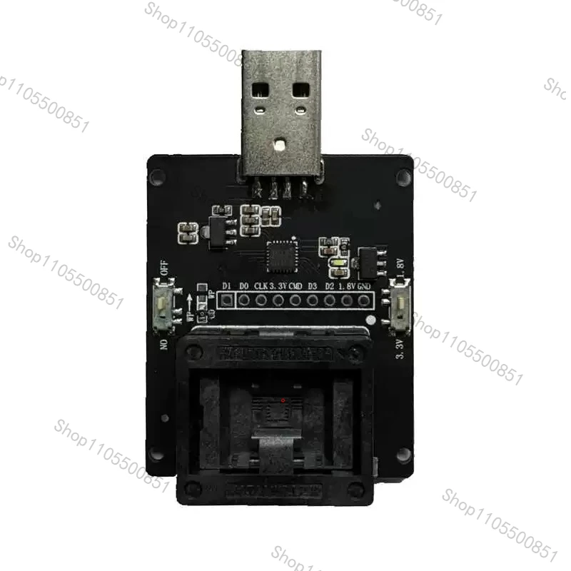 USB2.0 EMMC153 programmer read and write Boot0/1/USER image copy data recovery expansion