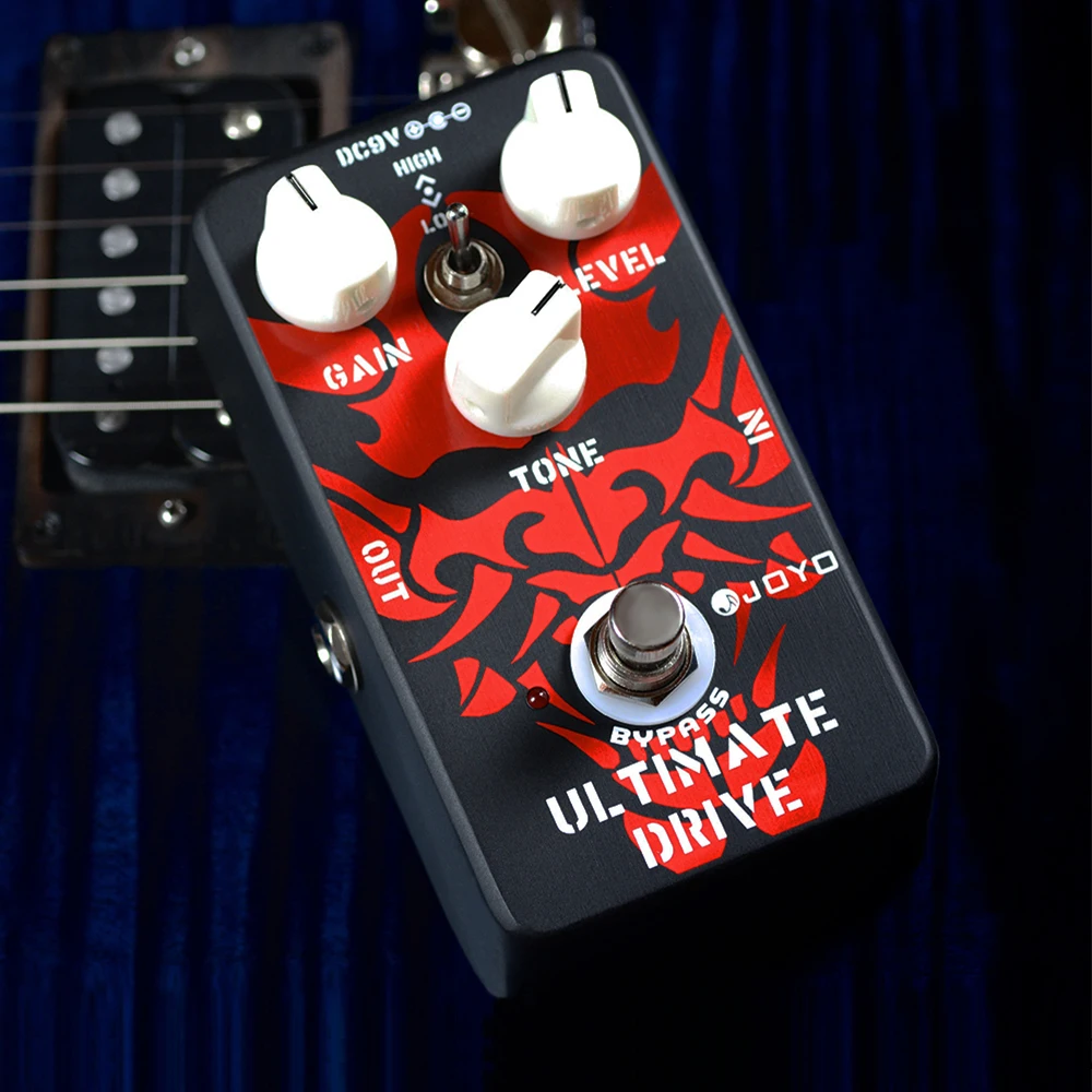 JOYO JF-02 ULTIMATE DRIVE Create Quality Tube Amplifier Sound Effects Bordering-on-Distortion Overdrive Guitar Pedal view 6