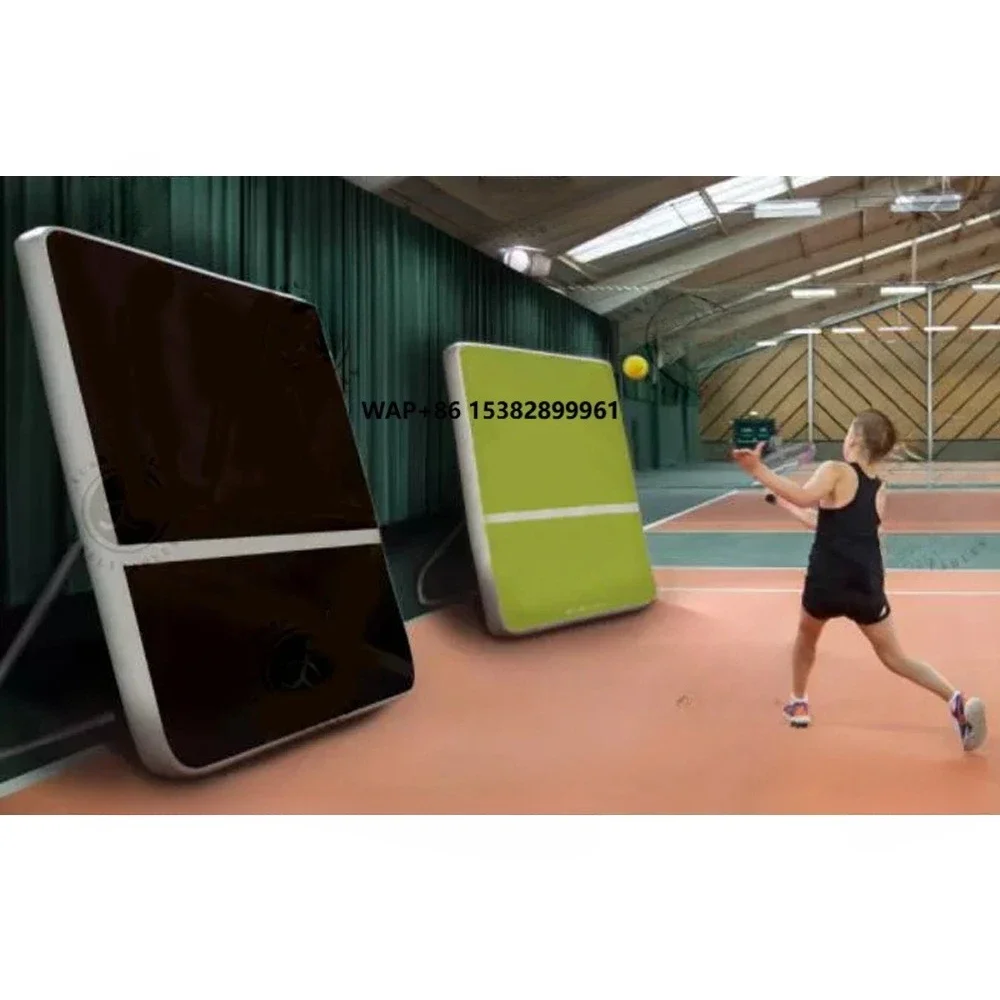 Inflatable Tennis Ball Rapidfire Inflatable Tennis Rebound Wall Drop Stitch Fabric Inflatable Foldable Tennis