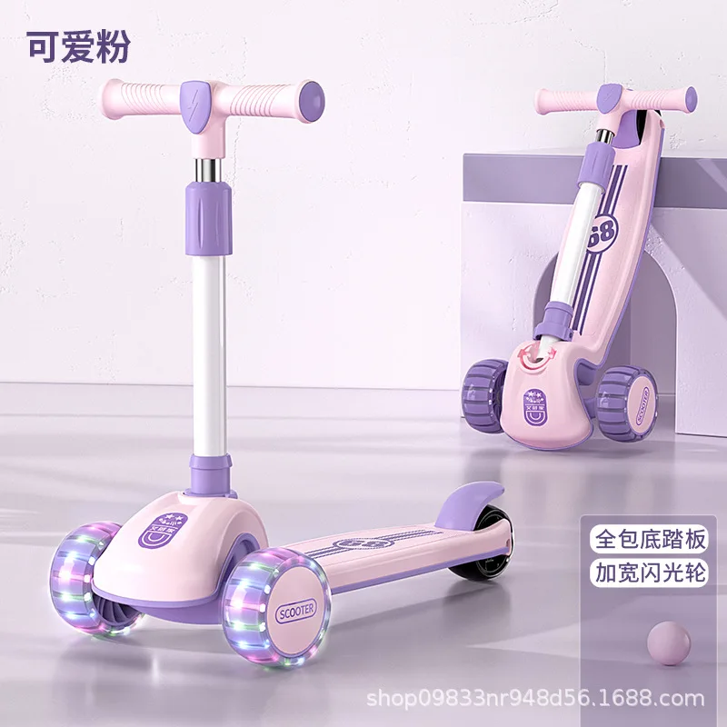 Scooter crianças 1 a 3 a 6 a 12 anos de idade menino menina criança bebê scooter de pedal