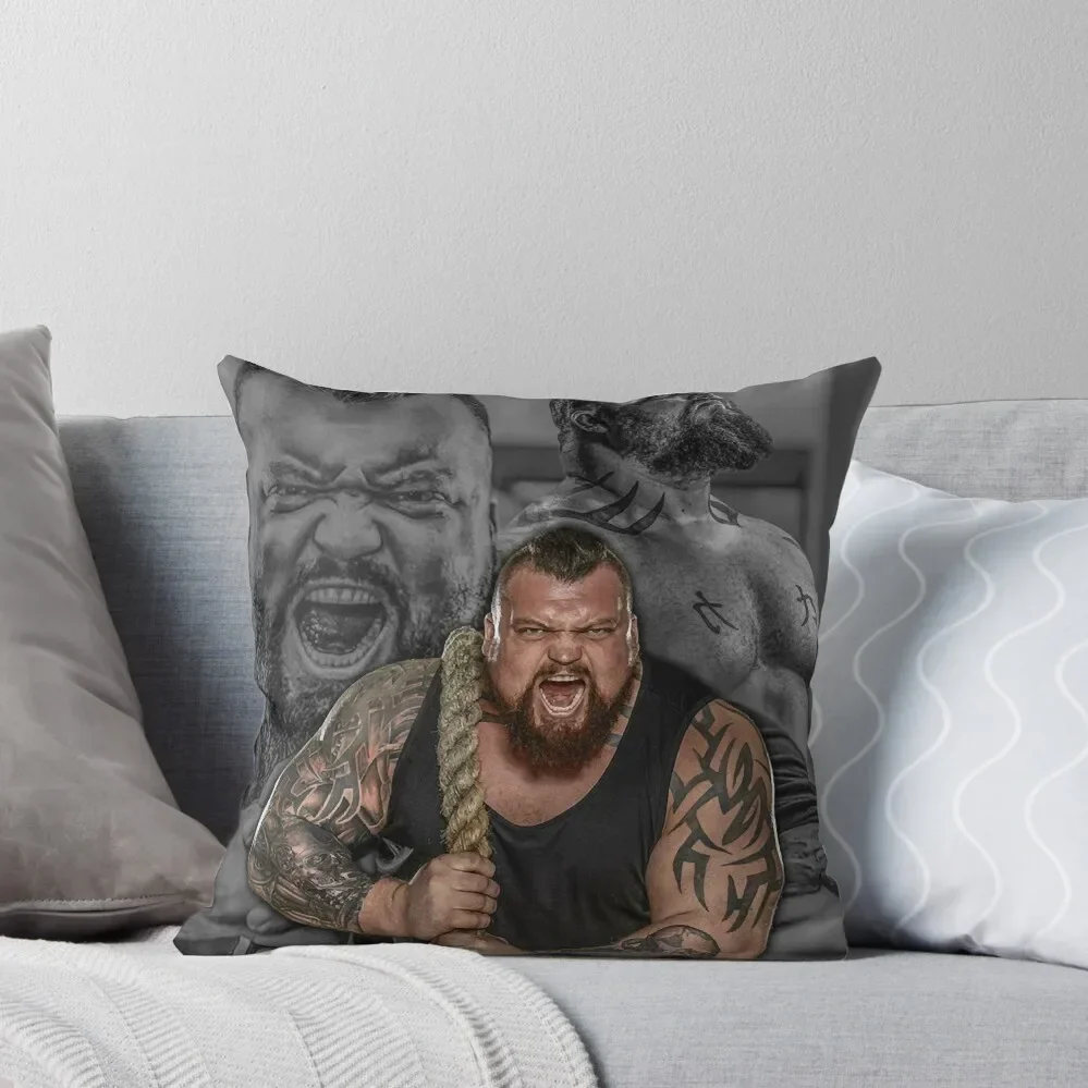 Eddie Hall Classic T-Shirt Throw Pillow Throw Pillow Covers Rectangular Cushion Cover Cushions For Children pillow